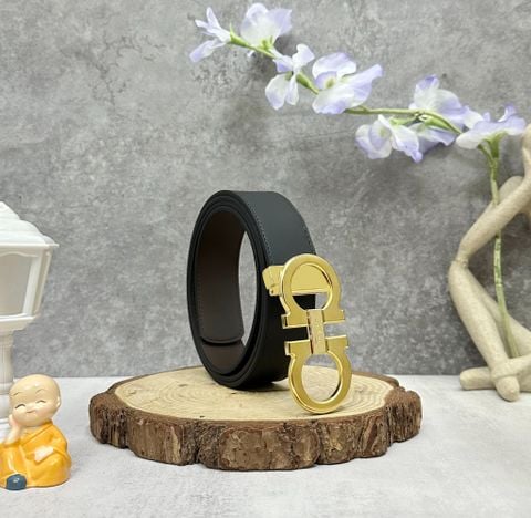  Thắt Lưng Reversible And Adjustable Gancini Belt Cao Cấp 