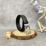  Thắt Lưng Montblanc Black 35 mm Leather Belt 