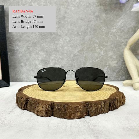  Kính Mát Nam Ray-Ban Bain Bridge Dark Grey Pilot Unisex Sunglasses 