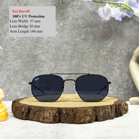  Mắt Kính Ray-Ban Blue Classic Irregular Unisex Sunglasses Cao Cấp 