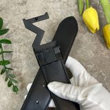  Thắt lưng nam M buckle 35 mm Reversible Leather Belt 