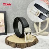  Thắt Lưng Nam MontBlanc Westside Belt In Black Leather 35mm 
