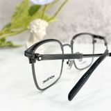  Mắt kính cận MonBlanc MB0083OK 001 Ruthenium Demo Lens Men Eyeglasses 