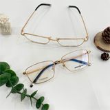  Mắt kính Mon.blanc MB0135O Gold Prescription Glasses 