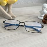  Mắt kính Monblanc MB0135O 001J Black Prescription Glasses 