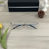  Mắt kính Monblanc MB0135O 002D Silver Prescription Glasses 