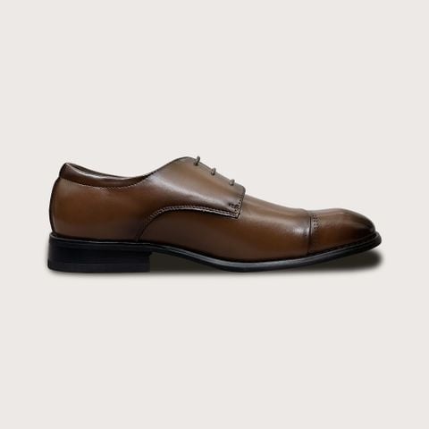  Giày tây Homme Sassari - Brown/Black Patina Derby Shoes 