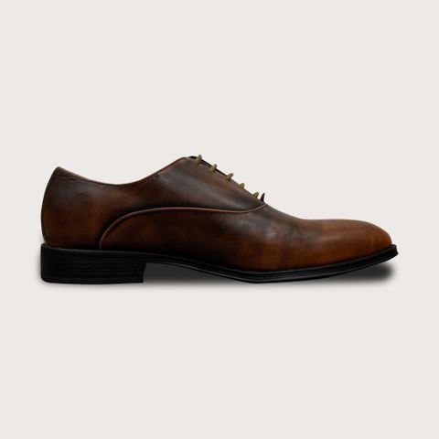  Giày Tây Homme Glasgow - Plain Toe Oxford Italian Leather Dress Shoes 