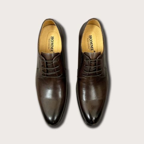 Giày Homme Torino - Brown/Black Patina Derby Shoes 