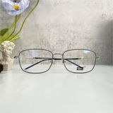  Mắt kính Monblanc - MB0140OK Silver Square Men Eyeglasses 
