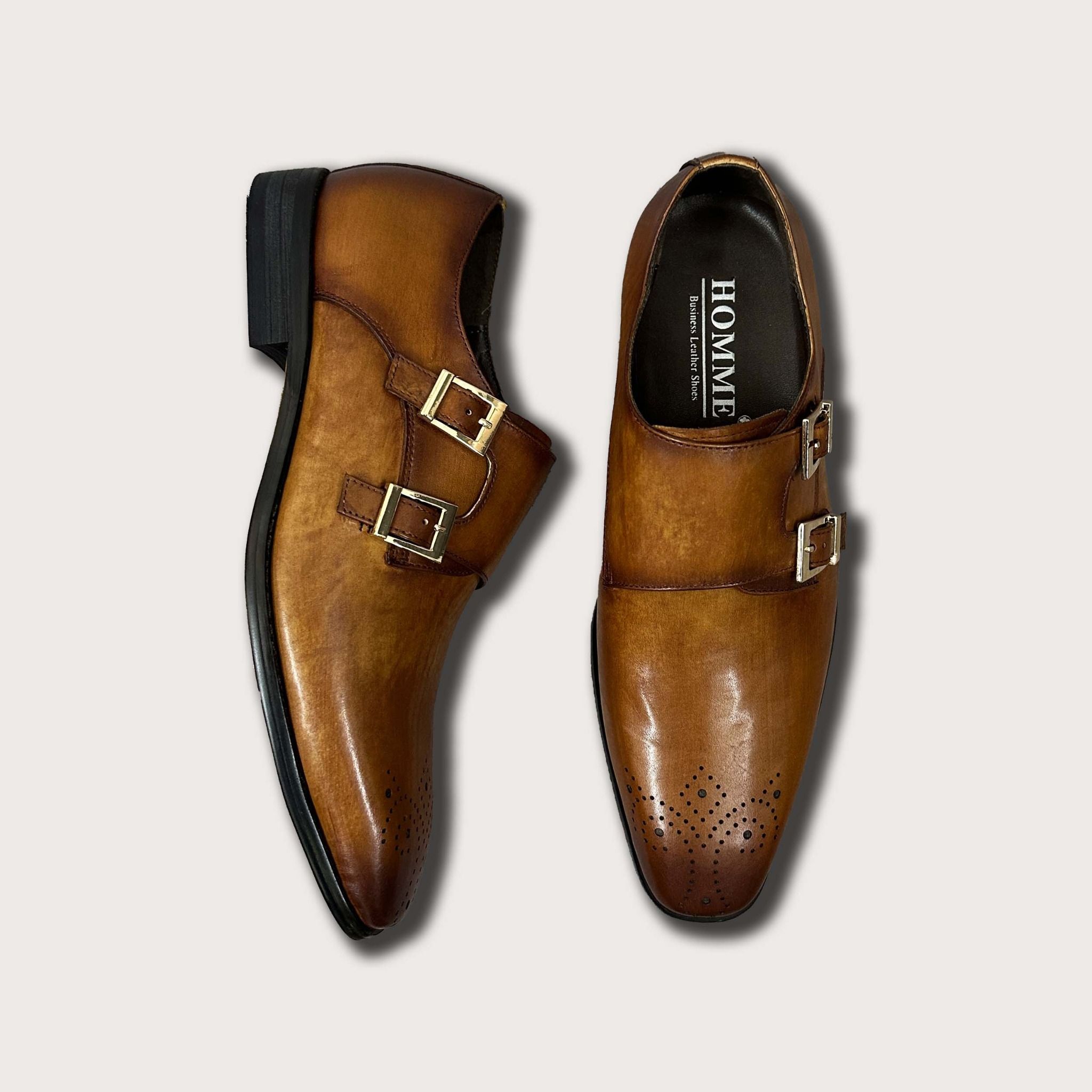 Monk strap homme online