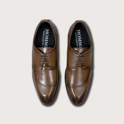  Giày tây Homme Sassari - Brown/Black Patina Derby Shoes 