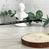  Mắt kính Monblanc Mb0132O - 001 Black Eyeglasses Man 