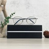  Mắt kính Monblanc MB0172OJ oval silver eyeglasses 