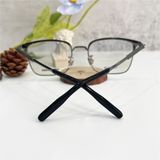  Mắt kính cận MonBlanc MB0083OK 001 Ruthenium Demo Lens Men Eyeglasses 