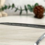  Mắt kính Monblanc MB0172OJ oval silver eyeglasses 