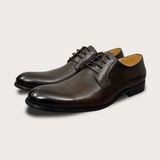  Giày Homme Torino - Brown/Black Patina Derby Shoes 