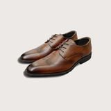  Giày tây Homme Pescara - Brown/Black Patina Derby Shoes 