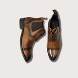  Giày boots Homme Casoria - Patina Chealsea Boots 