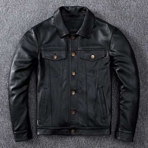 Áo khoác da nam Homme La Spezia -  Leather Jacket for Men 
