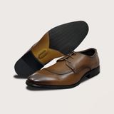  Giày tây Homme Sassari - Brown/Black Patina Derby Shoes 