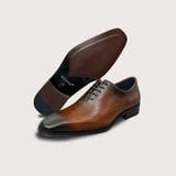  Giày tây Homme Pozzuoli - Classic Oxford Leather Patina Shoes 