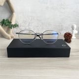  Mắt kính Monblanc MB0172OJ oval silver eyeglasses 