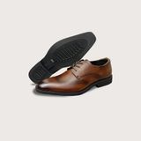  Giày tây Homme Pescara - Brown/Black Patina Derby Shoes 