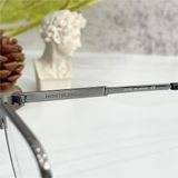  Mắt kính cận MonBlanc MB0083OK 001 Ruthenium Demo Lens Men Eyeglasses 