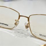  Mắt kính Mon.blanc MB0135O Gold Prescription Glasses 