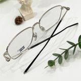  Mắt kính Monblanc - MB0140OK Silver Square Men Eyeglasses 