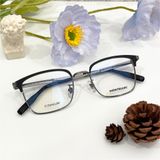  Mắt kính cận MonBlanc MB0083OK 001 Ruthenium Demo Lens Men Eyeglasses 