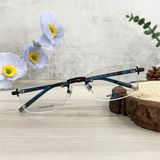  Mắt kính Monblanc Mb0132O - 001 Black Eyeglasses Man 