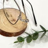  Mắt kính Monblanc - MB0140OK Silver Square Men Eyeglasses 