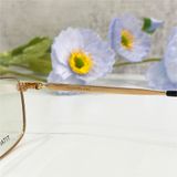  Mắt kính Mon.blanc MB0135O Gold Prescription Glasses 