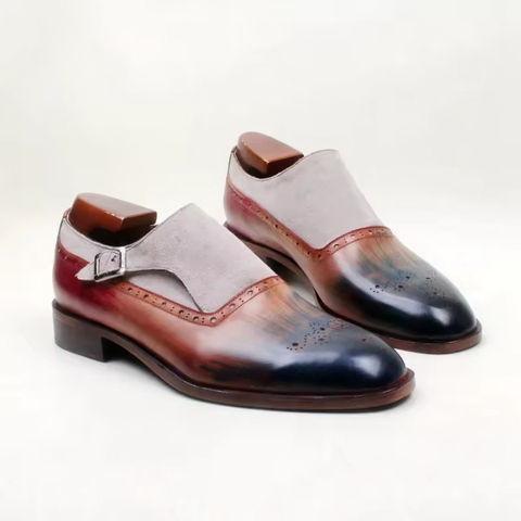 [HÀNG ORDER] Homme Lecce - Bespoke Handmade Round Toe Single Monk Strap 