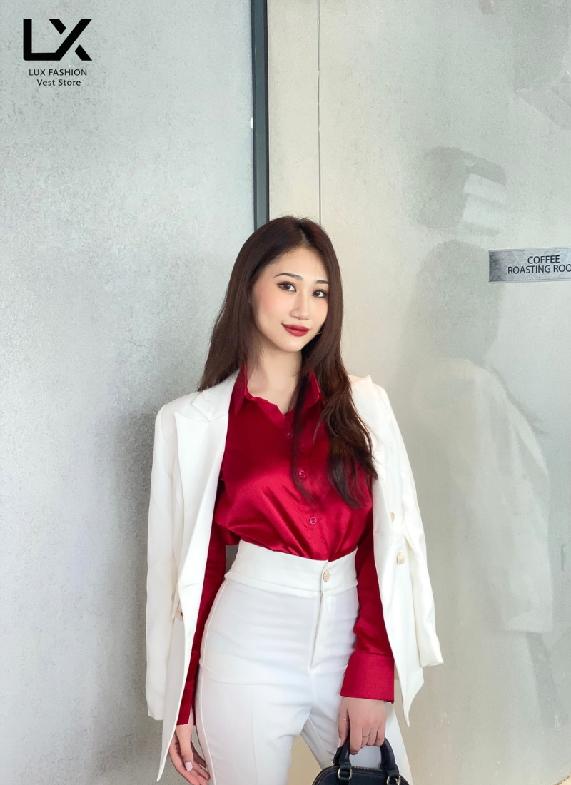  Áo Vest Nữ 4 Nút 
