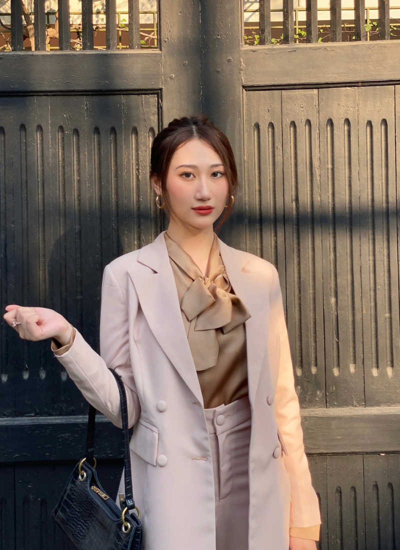  Áo Vest Nữ 4 Nút 