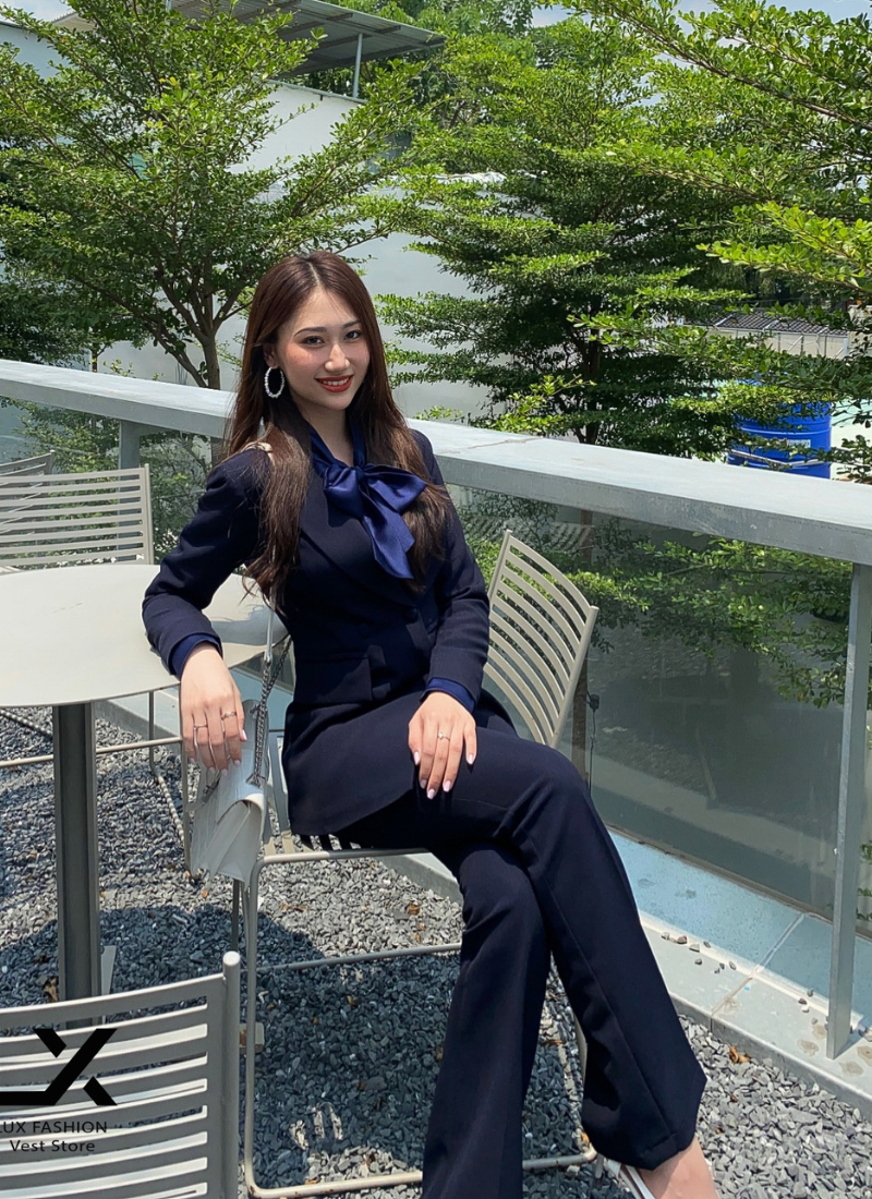  Áo Vest Nữ 4 Nút 