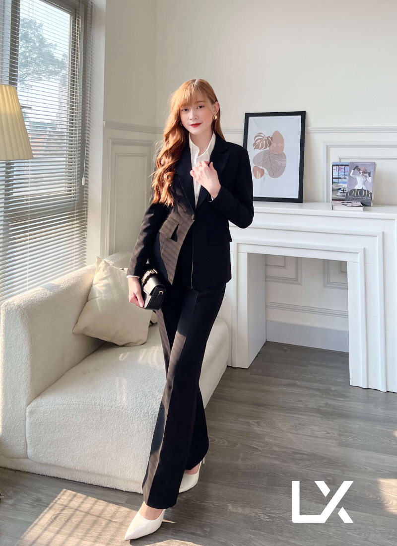  Bộ Áo Vest Nữ & Quần & Sơ Mi 