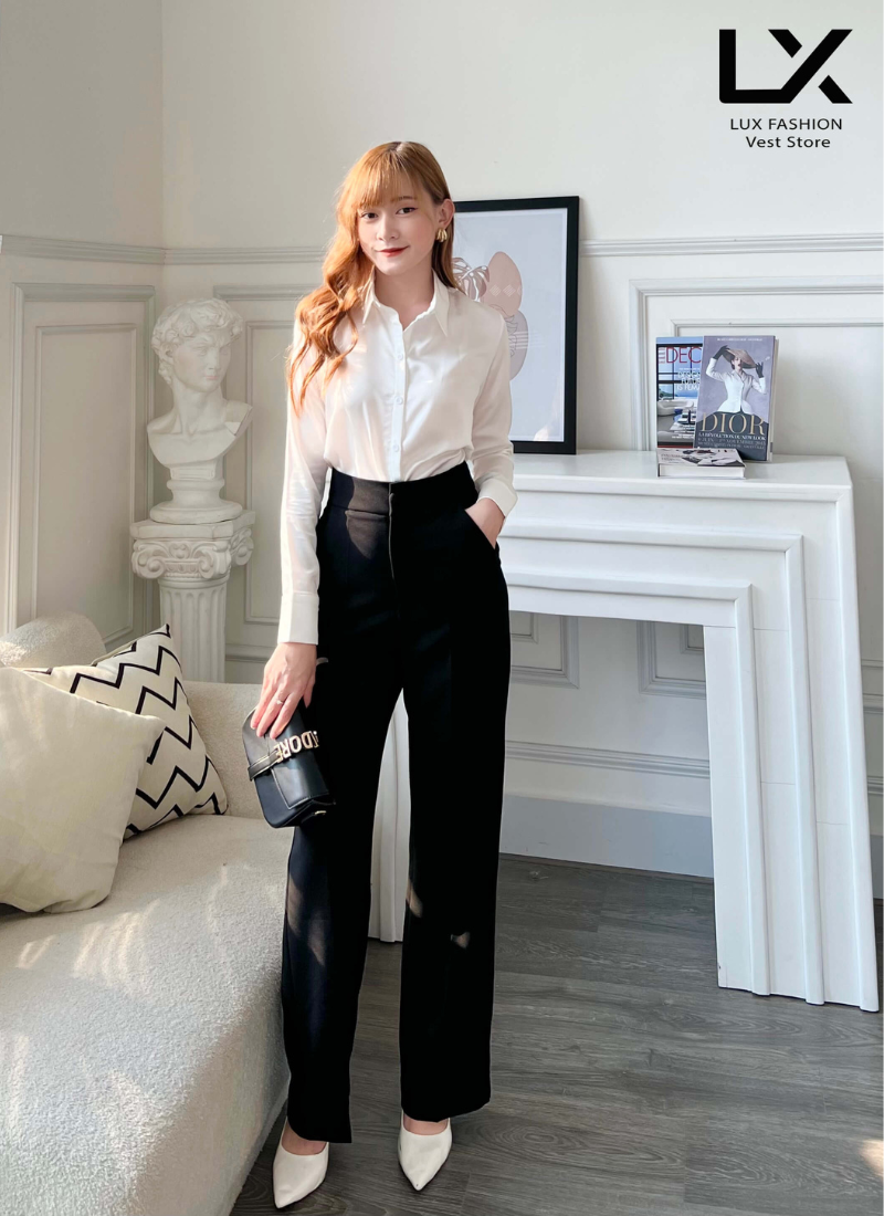  Bộ Áo Vest Nữ & Quần & Sơ Mi 