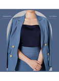  Áo Vest Nữ 4 Nút Chéo Hàn 