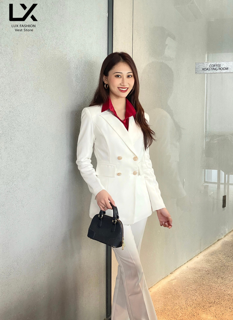 Áo Vest Nữ 4 Nút 