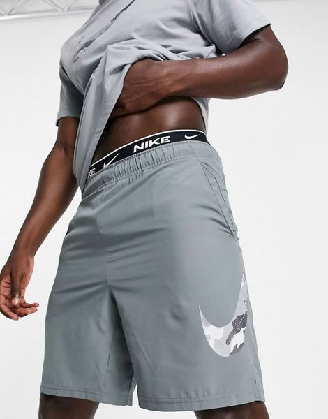 Quần Ngắn Nike Flex Woven Training Big Swoosh Camo Shorts