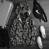 Áo Khoác Nike Windbreaker Printed Hooded Jacket