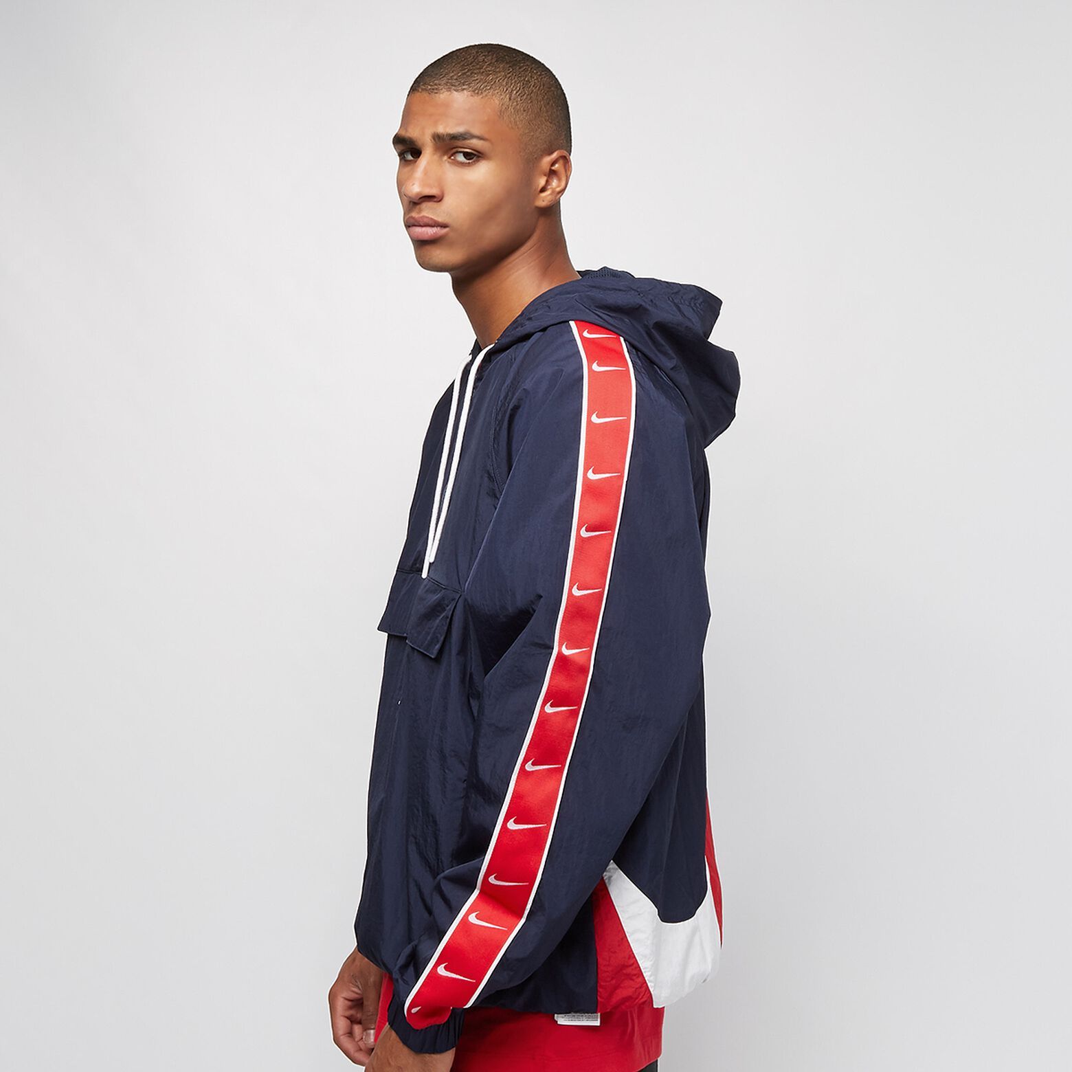 Nike popover jacket new arrivals