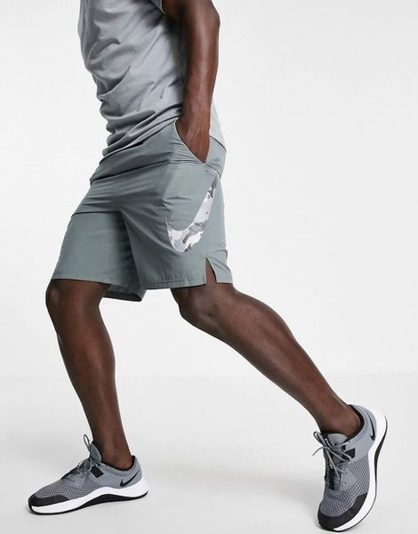 Quần Ngắn Nike Flex Woven Training Big Swoosh Camo Shorts