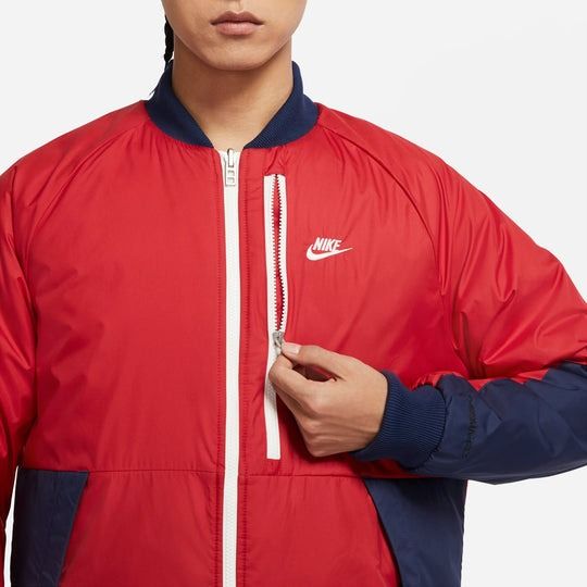 Áo Phao Therma-Fit Bomber Jacket Coat Mens Solid Green