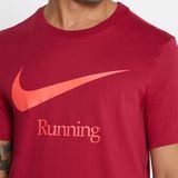 Áo Thun Cotton Nike Swoosh Running Tee