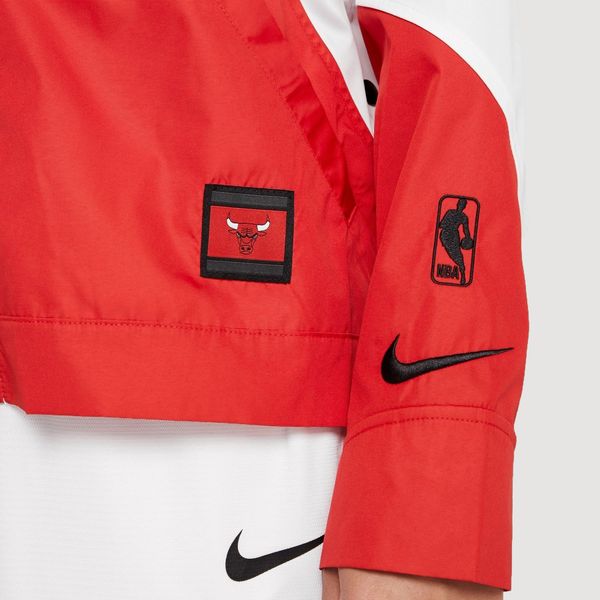 Áo Khoác Nike Chicago Bulls Courtside Snap Jacket